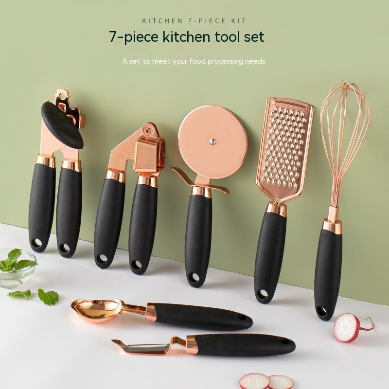 Rose Gold Kitchen Essentials Set