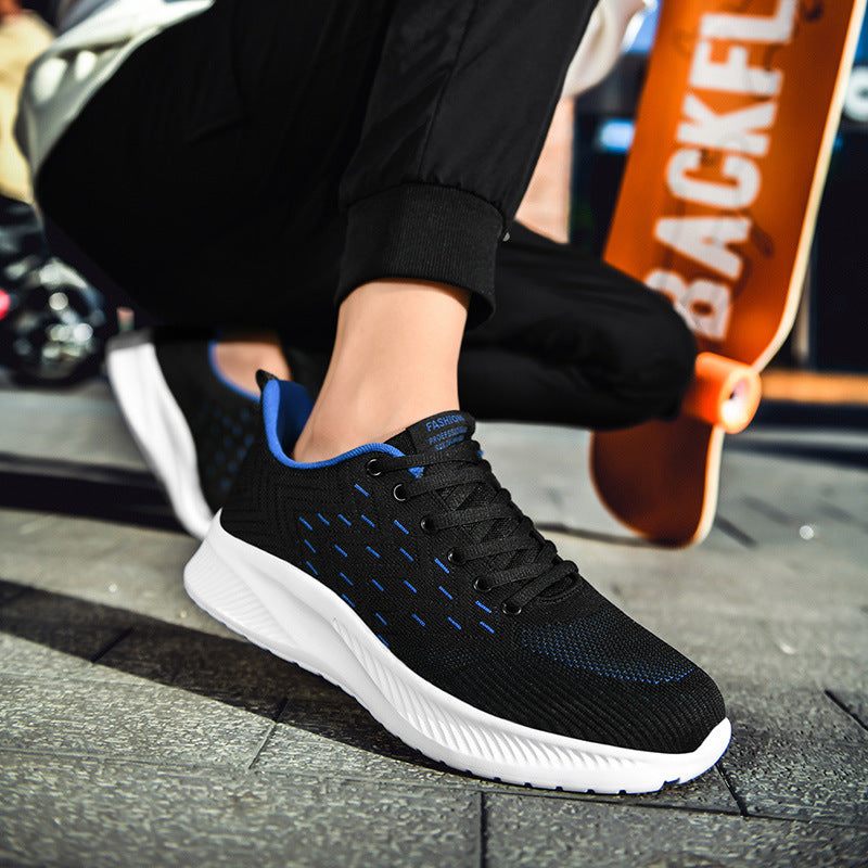 Casual Lace-Up Athletic Sneakers