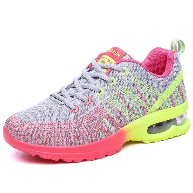 Colorful Lace-Up Athletic Sneakers