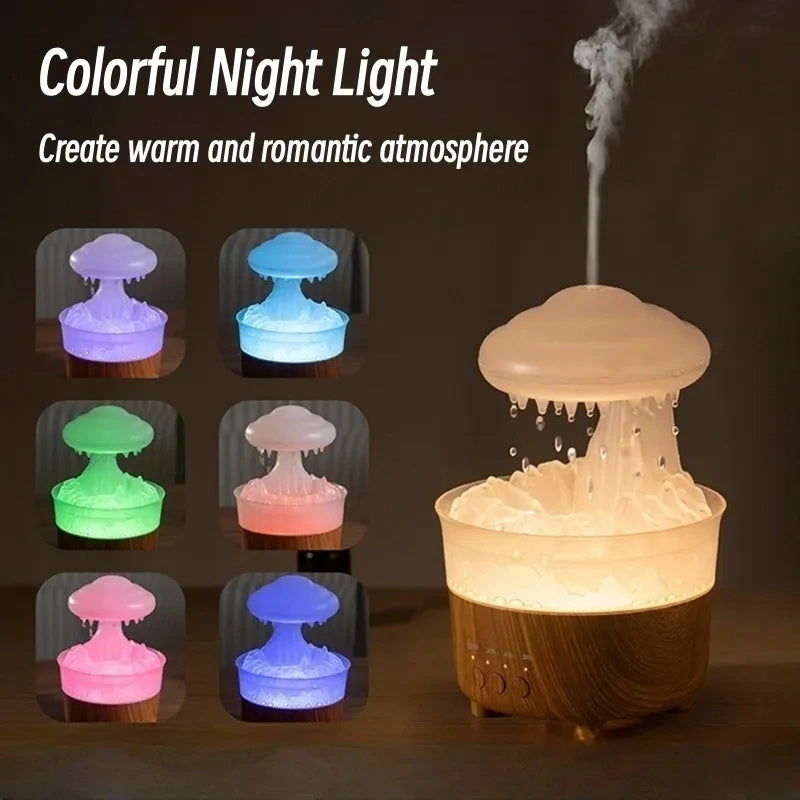 Rain Drop Simulation Mushroom Diffuser