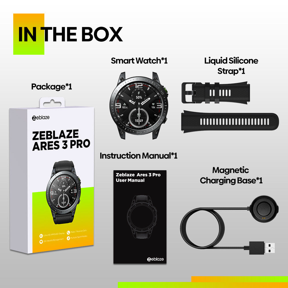 Bluetooth Health Monitoring Smart Watch