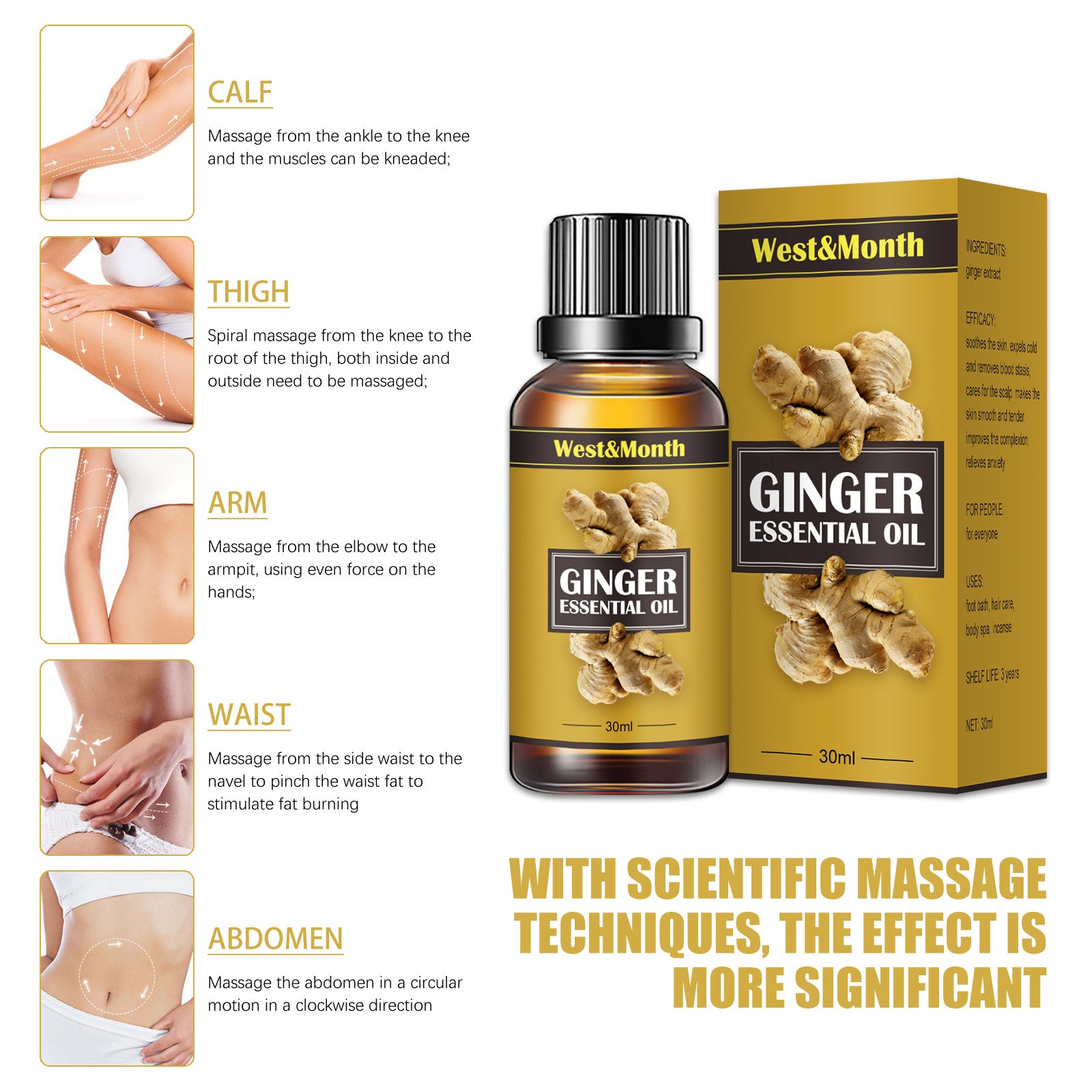 Moisturizing Body Slimming Oil