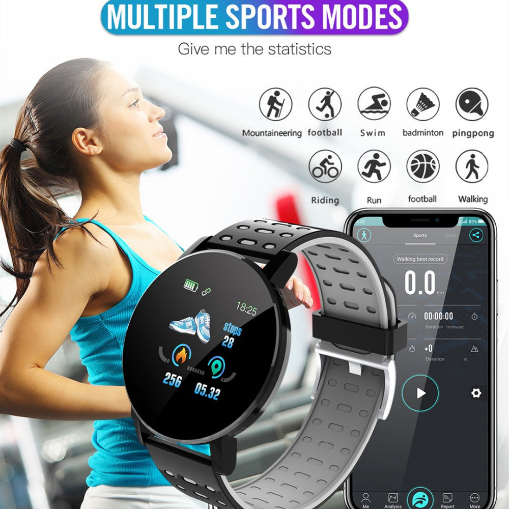 Bluetooth Health Monitoring 119 Plus Smart Watch