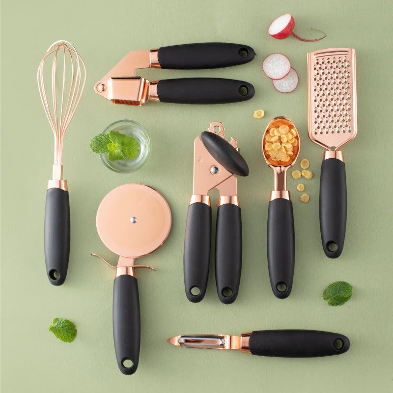 Rose Gold Kitchen Essentials Set