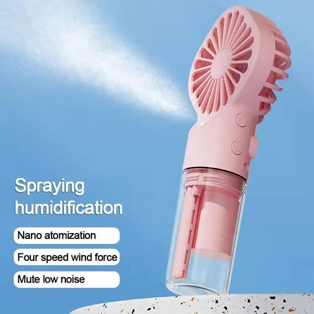 Portable Handheld Misting Fan