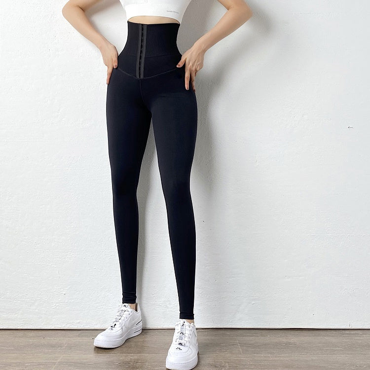 High-Waist Compression Pants