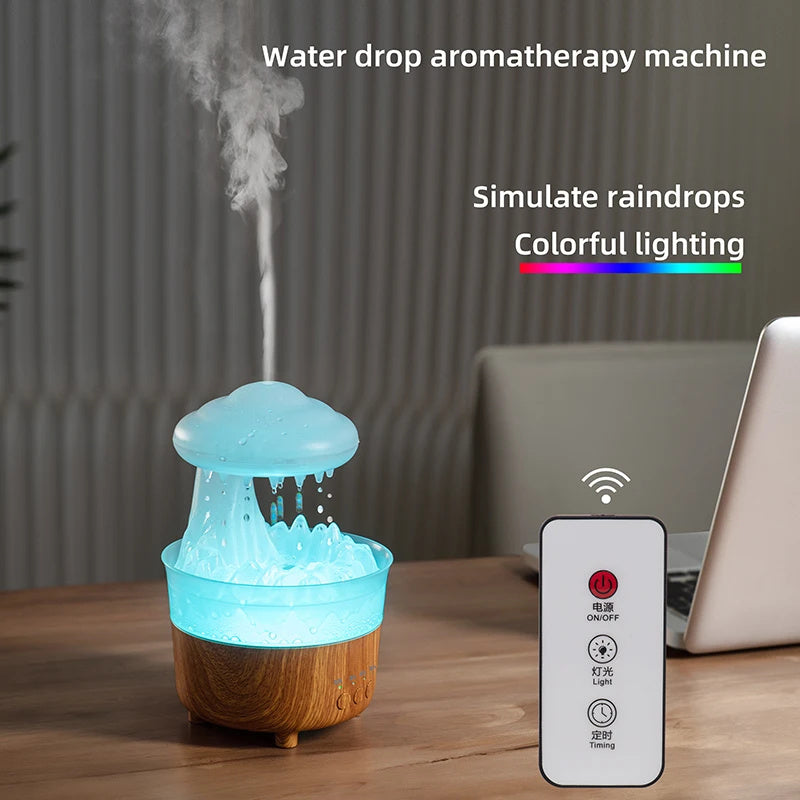 Rain Drop Simulation Mushroom Diffuser