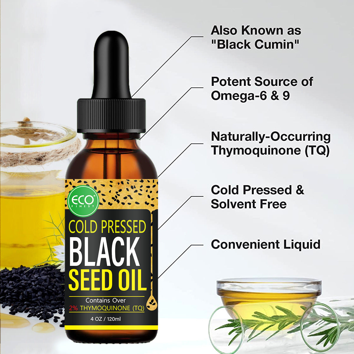 Black Seed Oil (Black Cumin)