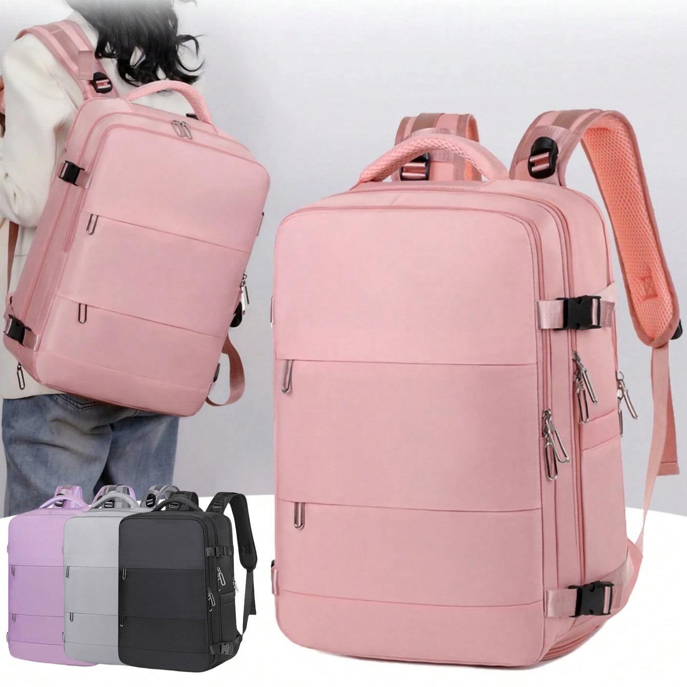 Stylish Large-Capacity Waterproof Backpack