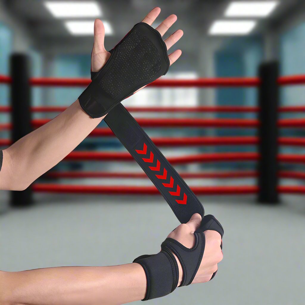 Anti-Slip Workout Gloves with Wrist Strap